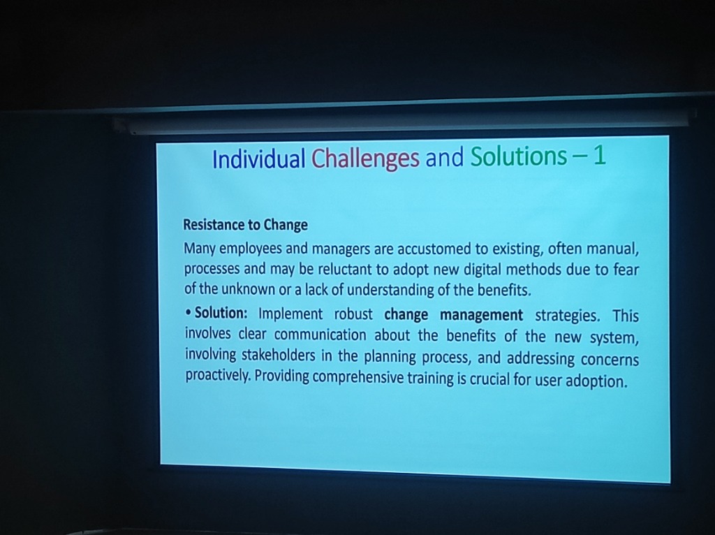 Challenge: Resistance to Change